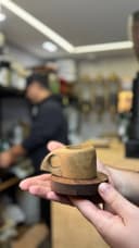 شات اسپرسو کوکسا با روغن مونوکوت بلژیک 